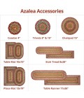 JUTE BRAIDED RUG Homespice Jute Braided Red Rug
