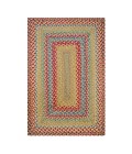 Homespice Jute Braided Red Rug