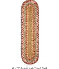 Home Spice Jute Braided Accessories Multi Rug 240129PS 8 in. X 28 in. Set of 13 Oval - Rugs Town Home Spice Jute Braided Accessories Multi 240129PS 8 in. X 28 in. Set of 13 Oval Rug