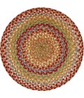 Homespice Decor Jute Braided Accessories Azalea Multi 240169PS 15 in. Set of 6 Round Rug