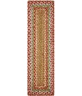 Homespice Decor Jute Braided Accessories Azalea Multi 240145PS 8 in. X 28 in. Set of 13 Rect Rug
