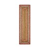 Homespice Decor Jute Braided Accessories Azalea Multi 572141 11 in. X 36 in. Rect Rug