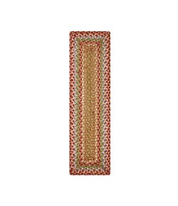 Homespice Decor Jute Braided 572141 Area Rug 11 in. X 36 in. Rectangle