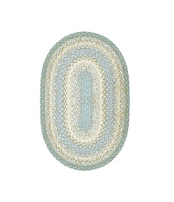 Homespice Decor Cotton Braided 405289 Area Rug 6 ft. X 9 ft. Oval