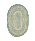 Homespice Cotton Braided Blue Rug