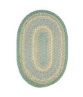 Homespice Cotton Braided Blue Rug