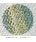 COTTON BRAIDED RUG Homespice Cotton Braided Blue Rug