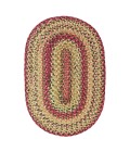 Homespice Ultra Durable Braided Gold Rug