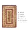ULTRA DURABLE BRAIDED RUG Homespice Decor Rug Sale. Barcelona Ultra Durable Braided Rug