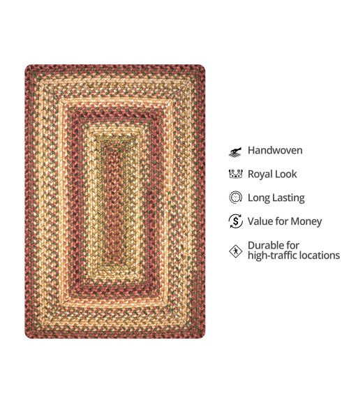 ULTRA DURABLE BRAIDED RUG Homespice Decor Rug Sale. Barcelona Ultra Durable Braided Rug