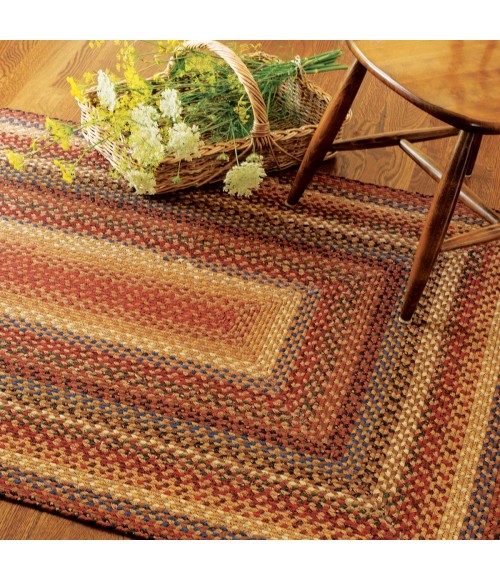 Homespice Cotton Braided Brown Rug