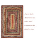 Homespice Cotton Braided Brown Rug