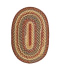 COTTON BRAIDED RUG Homespice Cotton Braided Brown Rug