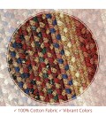 Homespice Cotton Braided Brown Rug