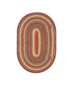 Homespice Decor Cotton Braided 403247 Area Rug 4 ft. X 6 ft. Oval