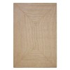 Homespice Decor Ultra Durable Braided Biscuit Tan 322678 20 in. X 30 in. Rect Rug