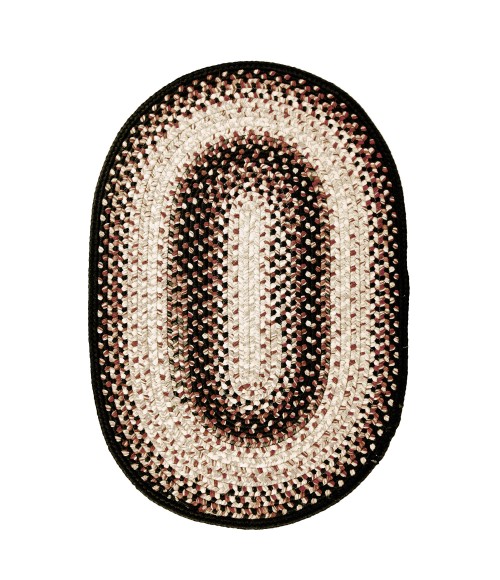 ULTRA DURABLE BRAIDED RUG Homespice Decor Rug Sale. Black Mist Ultra Durable Braided Rug