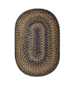 Homespice Decor Ultra Durable Braided 321022 Rug 20 in. X 30 in. Oval