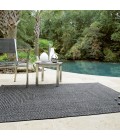 Homespice Ultra Durable Braided Black Rug