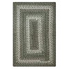 Homespice Decor Ultra Durable Braided Cedar Ridge Green 322975 20 in. X 30 in. Rect Rug