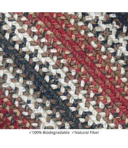 Homespice Decor Jute Braided 519719 Area Rug 22 in. X 72 in. Rectangle