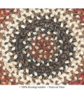 Home Spice Jute Braided Accessories Red Rug 240025PS 8 in. Set of 3 Round - Rugs Town Home Spice Jute Braided Accessories Red 240025PS 8 in. Set of 3 Round Rug