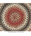 Home Spice Jute Braided Accessories Red Rug 240163PS 15 in. Set of 6 Round - Rugs Town Home Spice Jute Braided Accessories Red 240163PS 15 in. Set of 6 Round Rug