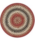 Home Spice Jute Braided Accessories Red Rug 240163PS 15 in. Set of 6 Round - Rugs Town Home Spice Jute Braided Accessories Red 240163PS 15 in. Set of 6 Round Rug