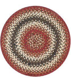 Homespice Decor Jute Braided 591715 Area Rug 15 in. Round