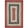Homespice Decor Jute Braided Accessories Chester Red 240073PS 13 in. X 19 in. Set of 4 Rect Rug