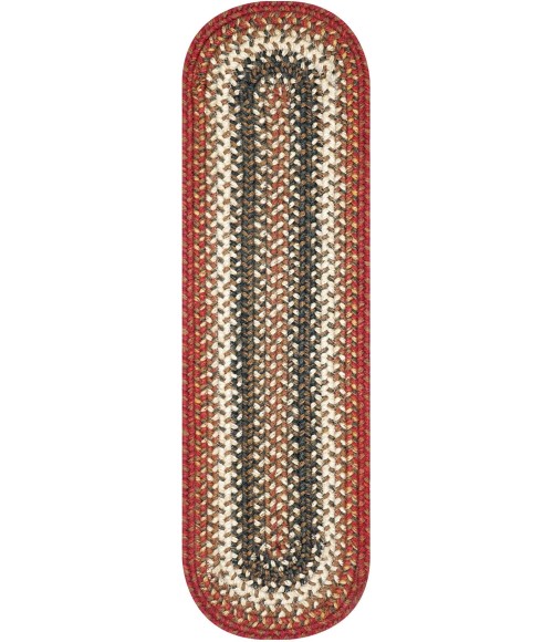 Home Spice Jute Braided Accessories Red Rug 240101PS 8 in. X 28 in. Set of 2 Oval - Rugs Town Home Spice Jute Braided Accessories Red 240101PS 8 in. X 28 in. Set of 2 Oval Rug