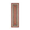 Homespice Decor Jute Braided Accessories Chester Red 572714 11 in. X 36 in. Rect Rug