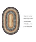 COTTON BRAIDED RUG Homespice Decor Rug Sale. Cocoa Bean Cotton Braided Rug