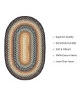 Homespice Decor Rug Sale. Cocoa Bean Cotton Braided Rug