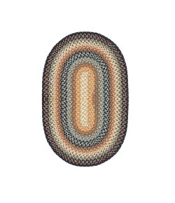 Homespice Decor Cotton Braided 403216 Area Rug 4 ft. X 6 ft. Oval