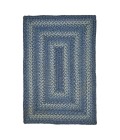 Homespice Jute Braided Blue Rug