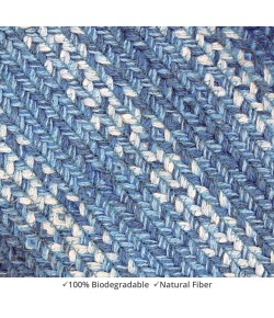 Homespice Decor Jute Braided 565686 Area Rug 10 in. X 10 in. Swatch