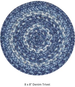 Homespice Decor Jute Braided 593689 Area Rug 8 in. Round