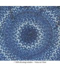 Home Spice Jute Braided Accessories Blue Rug 240172PS 15 in. Set of 6 Round - Rugs Town Home Spice Jute Braided Accessories Blue 240172PS 15 in. Set of 6 Round Rug