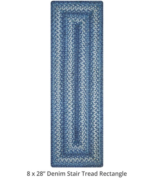 Home Spice Jute Braided Accessories Blue Rug 240116PS 8 in. X 28 in. Set of 2 Rect - Rugs Town Home Spice Jute Braided Accessories Blue 240116PS 8 in. X 28 in. Set of 2 Rect Rug