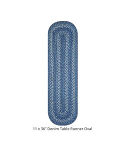 Homespice Decor Jute Braided 571687 Area Rug 11 in. X 36 in. Oval