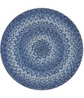 Home Spice Jute Braided Accessories Blue Rug 240172PS 15 in. Set of 6 Round - Rugs Town Home Spice Jute Braided Accessories Blue 240172PS 15 in. Set of 6 Round Rug