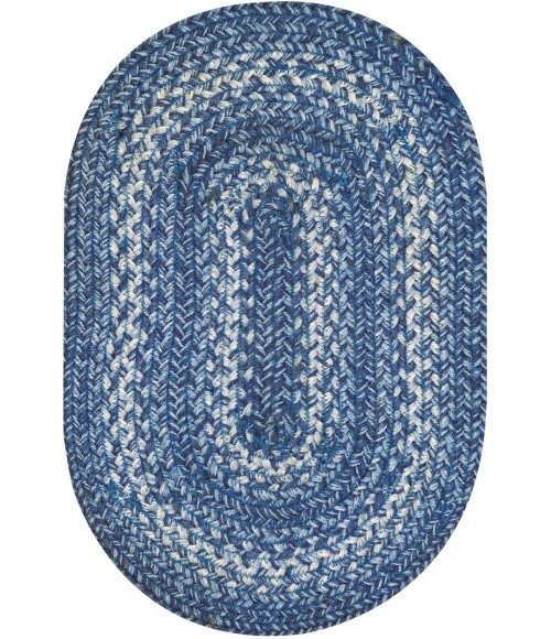 Home Spice Jute Braided Accessories Blue Rug 240085PS 10 in. X 15 in. Set of 4 Oval - Rugs Town Home Spice Jute Braided Accessories Blue 240085PS 10 in. X 15 in. Set of 4 Oval Rug