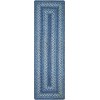 Homespice Decor Jute Braided Accessories Denim Blue 572684 11 in. X 36 in. Rect Rug