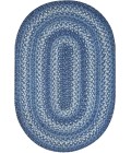 Home Spice Jute Braided Rug Blue Rug 500687 2 ft. X 3 ft. Oval - Rugs Town Home Spice Jute Braided Rug Blue 500687 2 ft. X 3 ft. Oval Rug