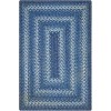 Homespice Decor Jute Braided Denim Blue 513687 4 ft. X 6 ft. Rect Rug