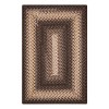 Homespice Decor Ultra Durable Braided Driftwood Chocolate 310125 27 in. X 45 in. Rect Rug
