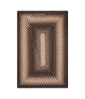 Homespice Ultra Durable Braided Brown Rug