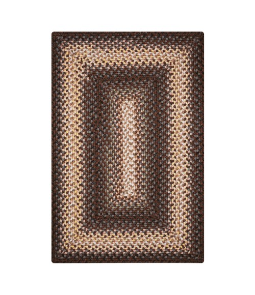 Homespice Ultra Durable Braided Brown Rug