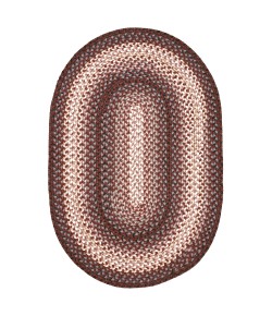 Homespice Decor Ultra Durable Braided 303127 Rug 4 ft. X 6 ft. Oval